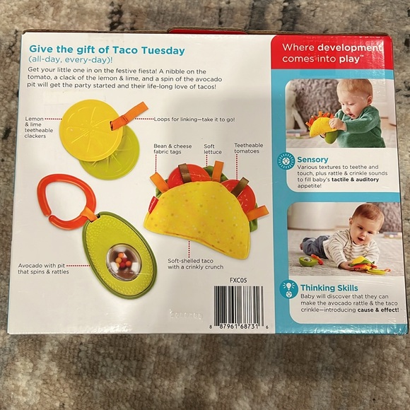 NWT Fisher-Price Taco Tuesday Gift Set - Picture 2 of 2